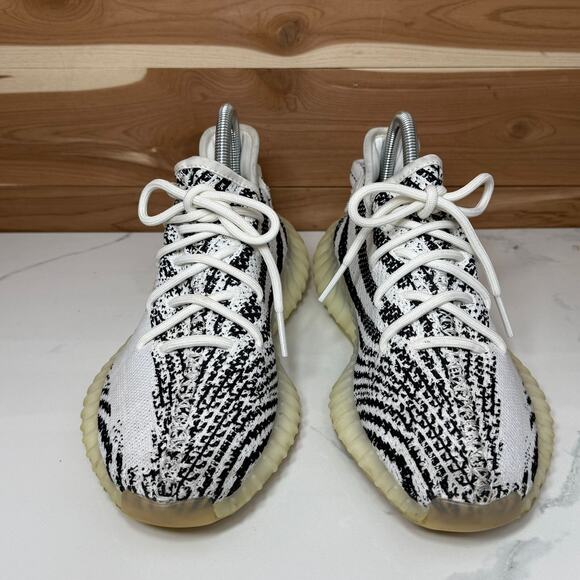 Adidas Men's Yeezy Boost 350 V2 'Zebra' Streetwear (CP9654) Size 7 US - Picture 7 of 16